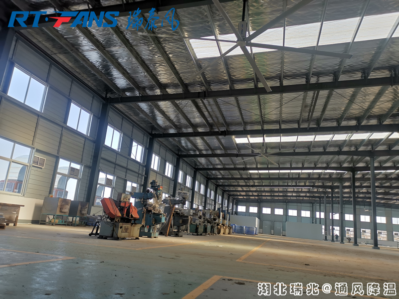 生產(chǎn)車間高大、封閉性差工業(yè)大風扇幫你解決